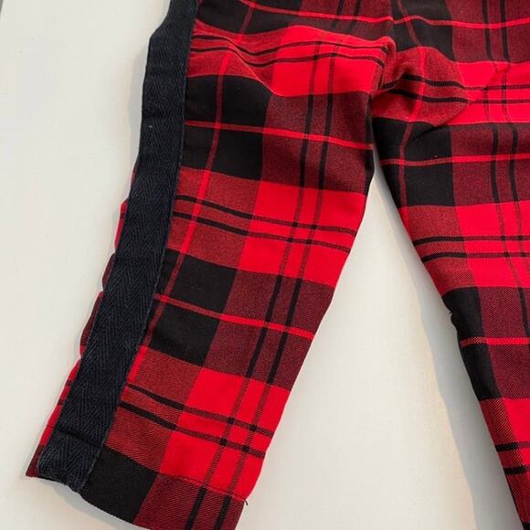 Posh Kiddos Red & Black Pants Size 9 Months - Picture 5 of 6